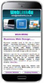 WebLink4u have a dedicated mobile website for customers & site visitors