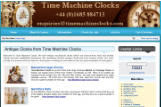 Antique clocks from Time Machine