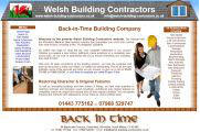 Welsh builders & building contractors - Back in Time
